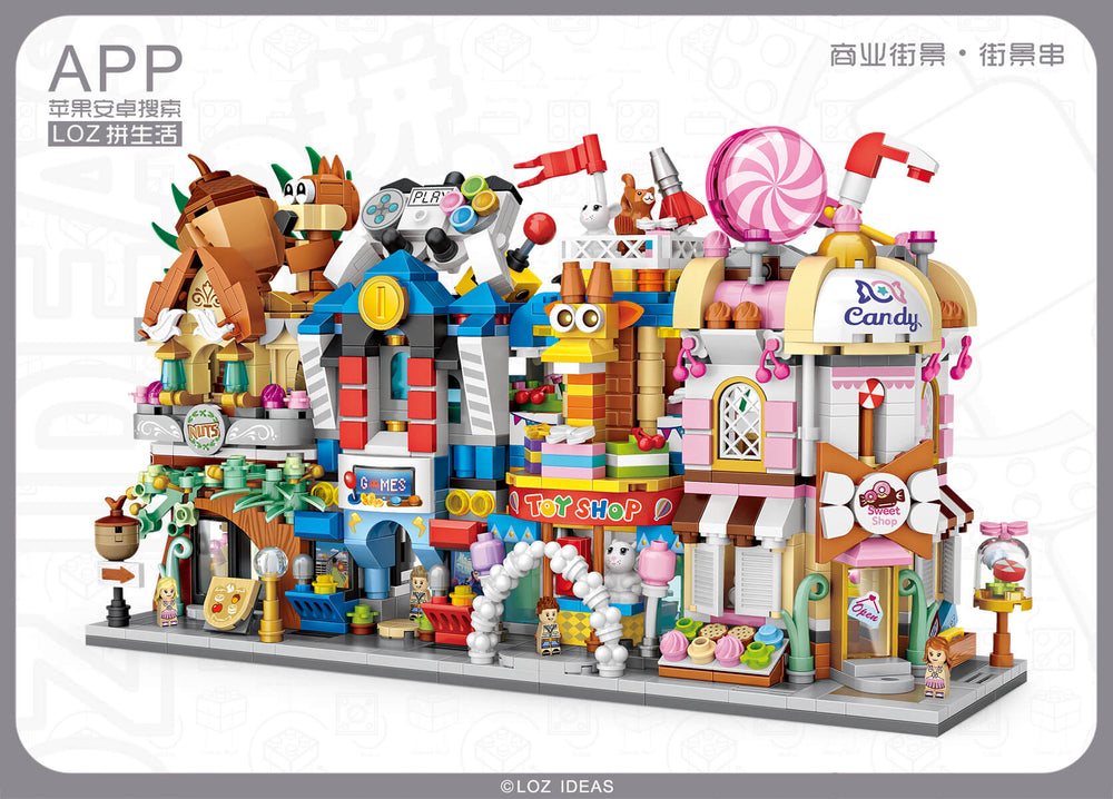 Nut Shop Building (Set 1641) - heydaystoys