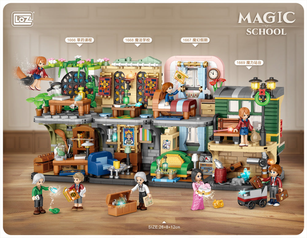Enchanted Classroom (Set 1668) - heydaystoys
