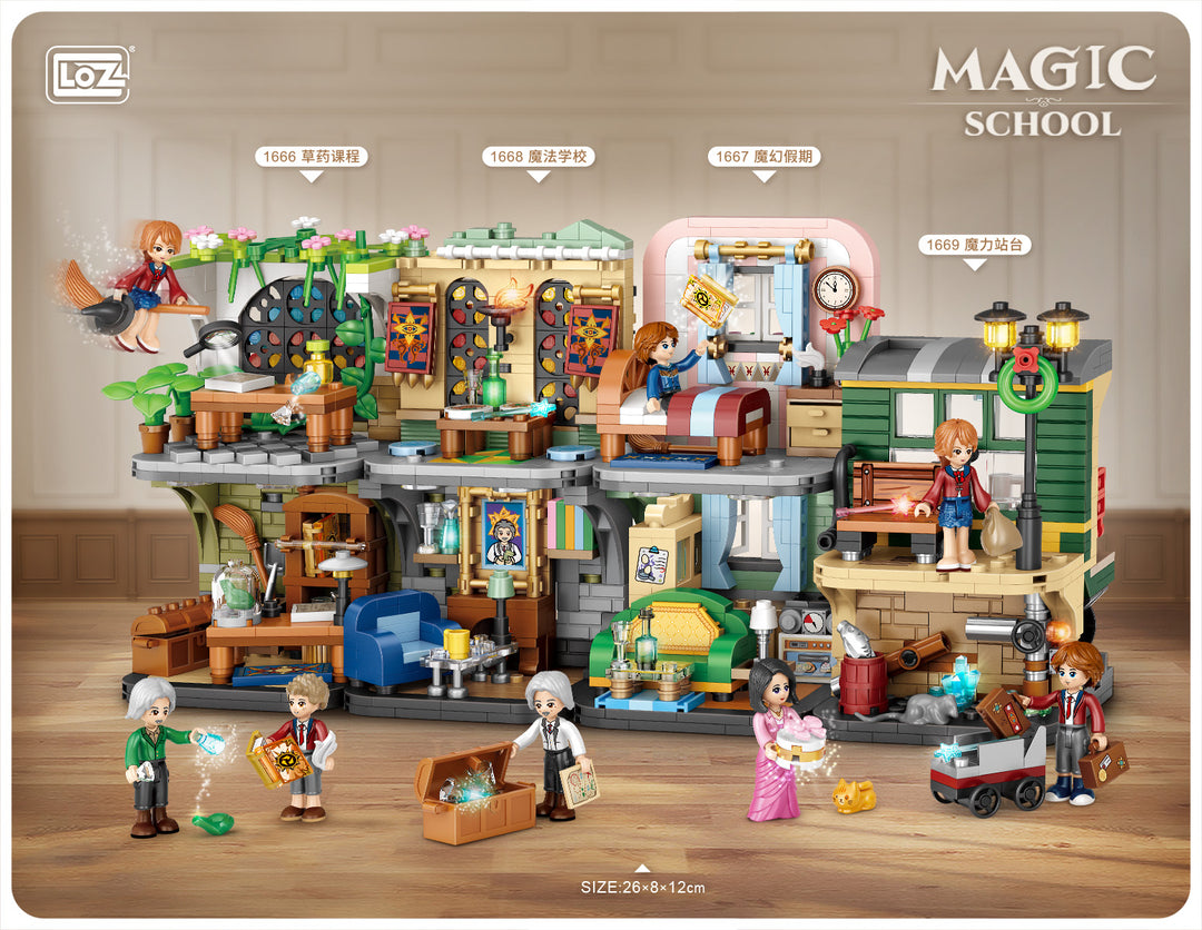 Wizard Platform (Set 1669) - heydaystoys