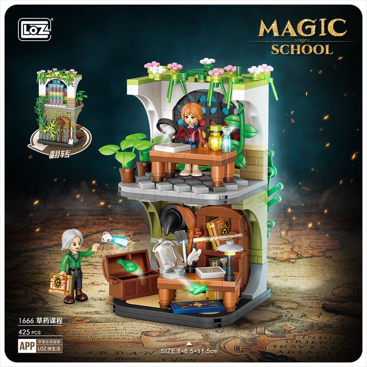 Herbology Classroom (Set 1666) - heydaystoys