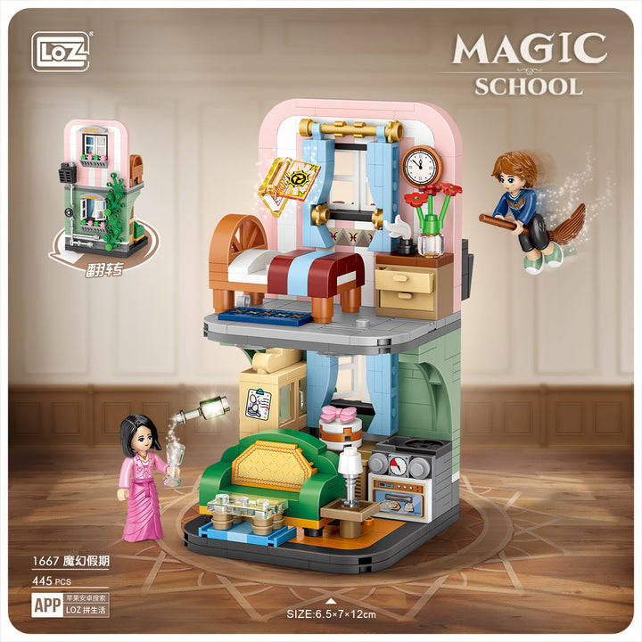 Wizard Dormitory (Set 1667) - heydaystoys