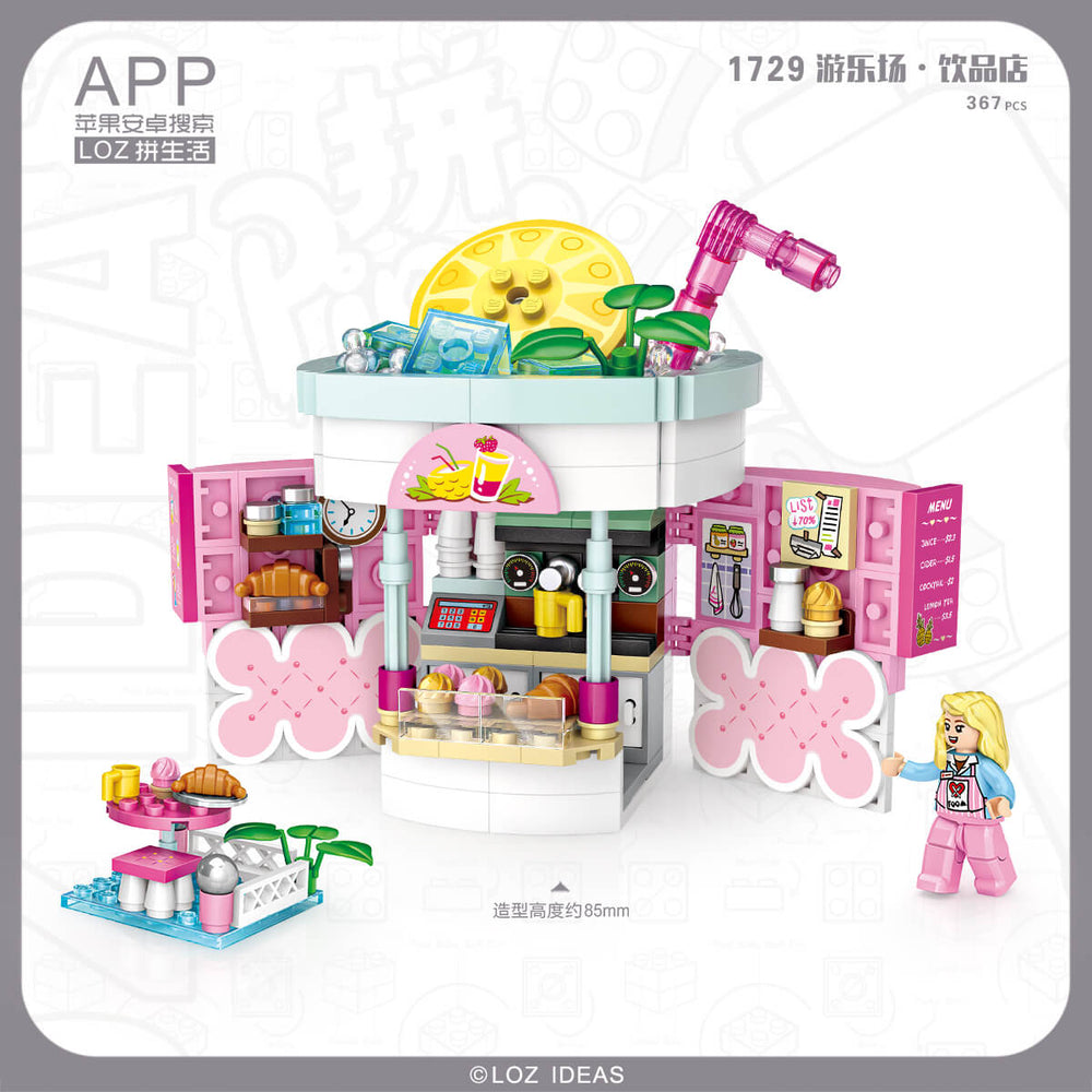 Theme Park Drink Shop (Set 1729) - heydaystoys