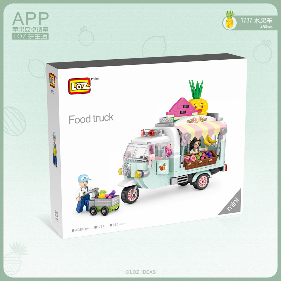 Theme Park Fruit Car (Set 1737) - heydaystoys