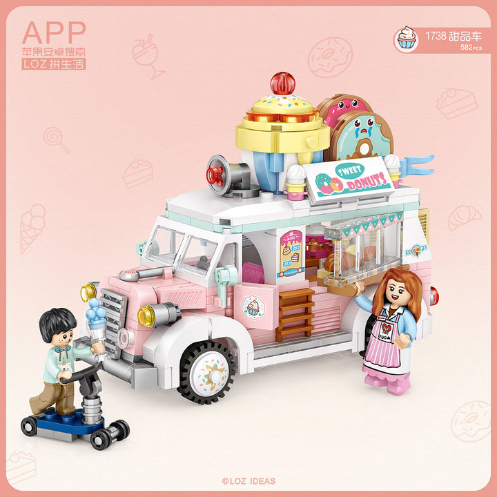 Theme Park Dessert Car (Set 1738) - heydaystoys