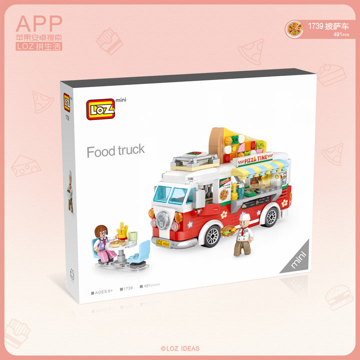 Theme Park Pizza Truck (Set 1739) - heydaystoys