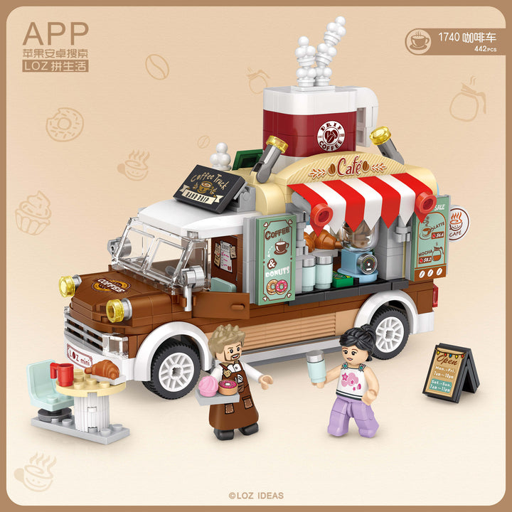 Theme Park Coffee Truck (Set 1740) - heydaystoys