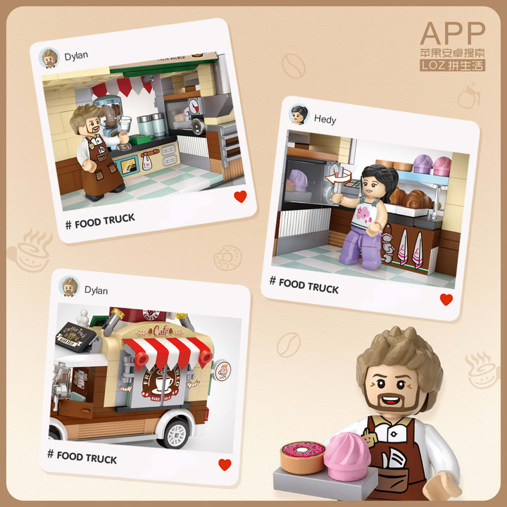 Theme Park Coffee Truck (Set 1740) - heydaystoys