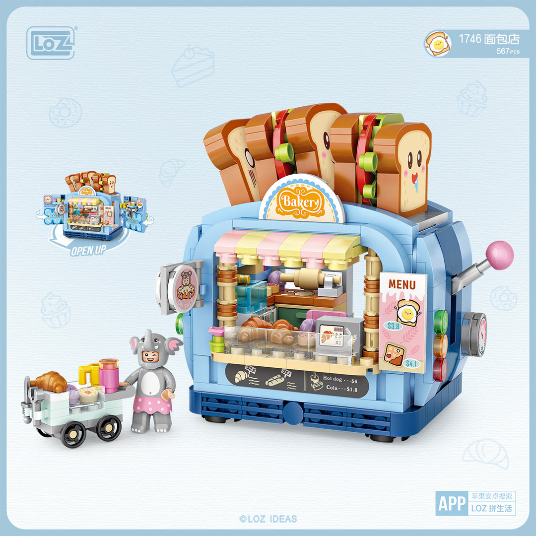 Theme Park Bakery Shop (Set 1746) - heydaystoys