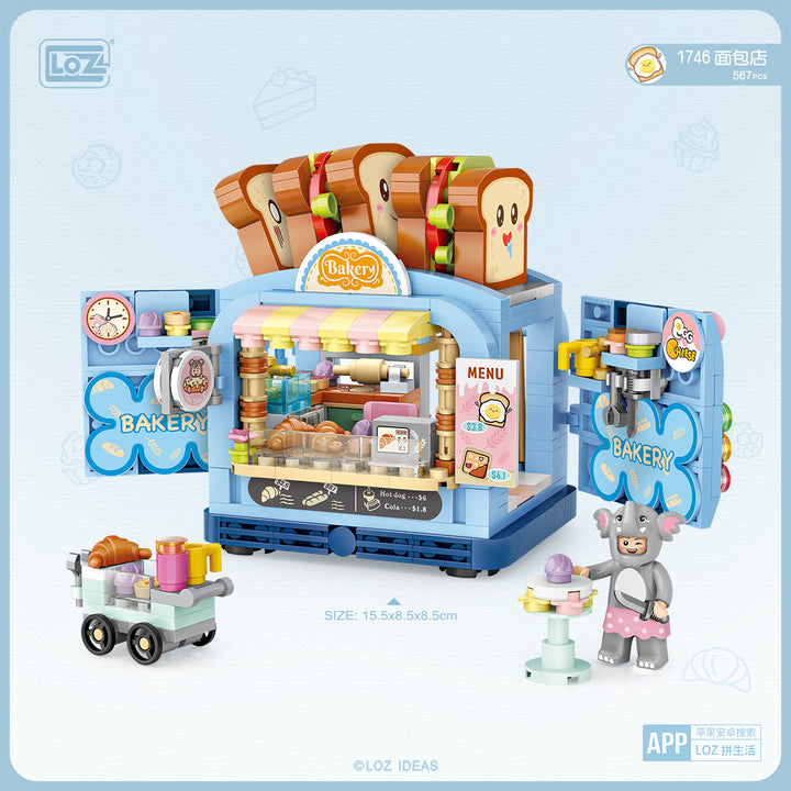 Theme Park Bakery Shop (Set 1746) - heydaystoys