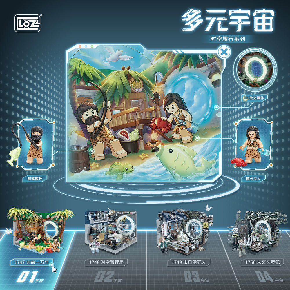 Prehistoric Time Traveler (Set 1747) - heydaystoys