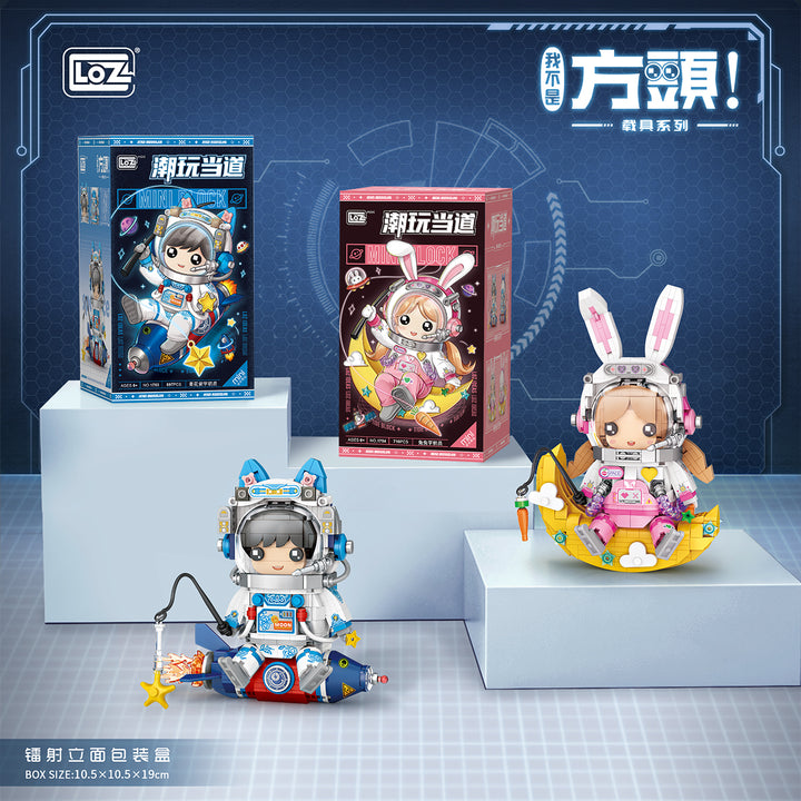 Astronaut Bunny (Set 1754) - heydaystoys