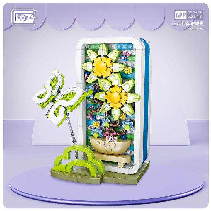 Jewelry Box-Butterfly  Flower (Set 1932) - heydaystoys