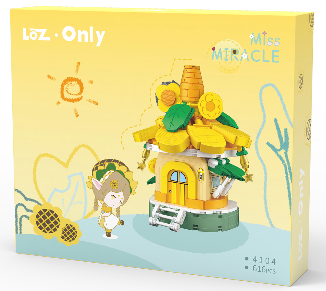Sunflower House Building (Set 4104) - heydaystoys
