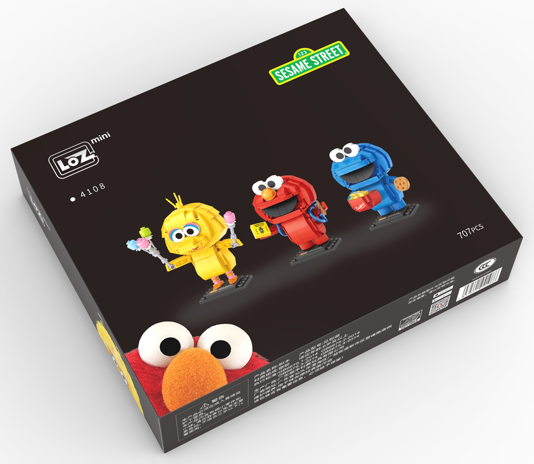 Sesame Street Character Set (4108) - heydaystoys