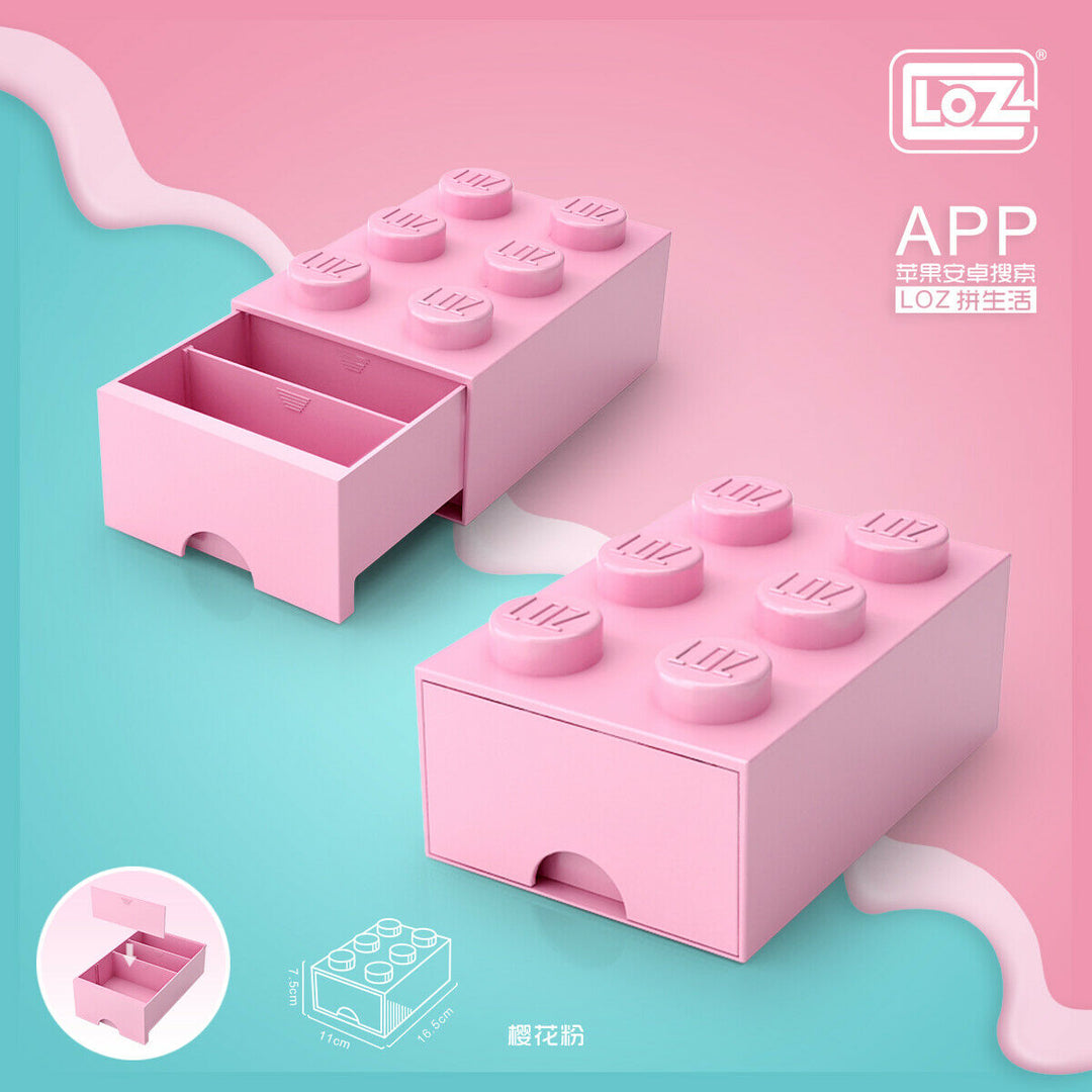 Pink Storage Box (Set 4997-2)