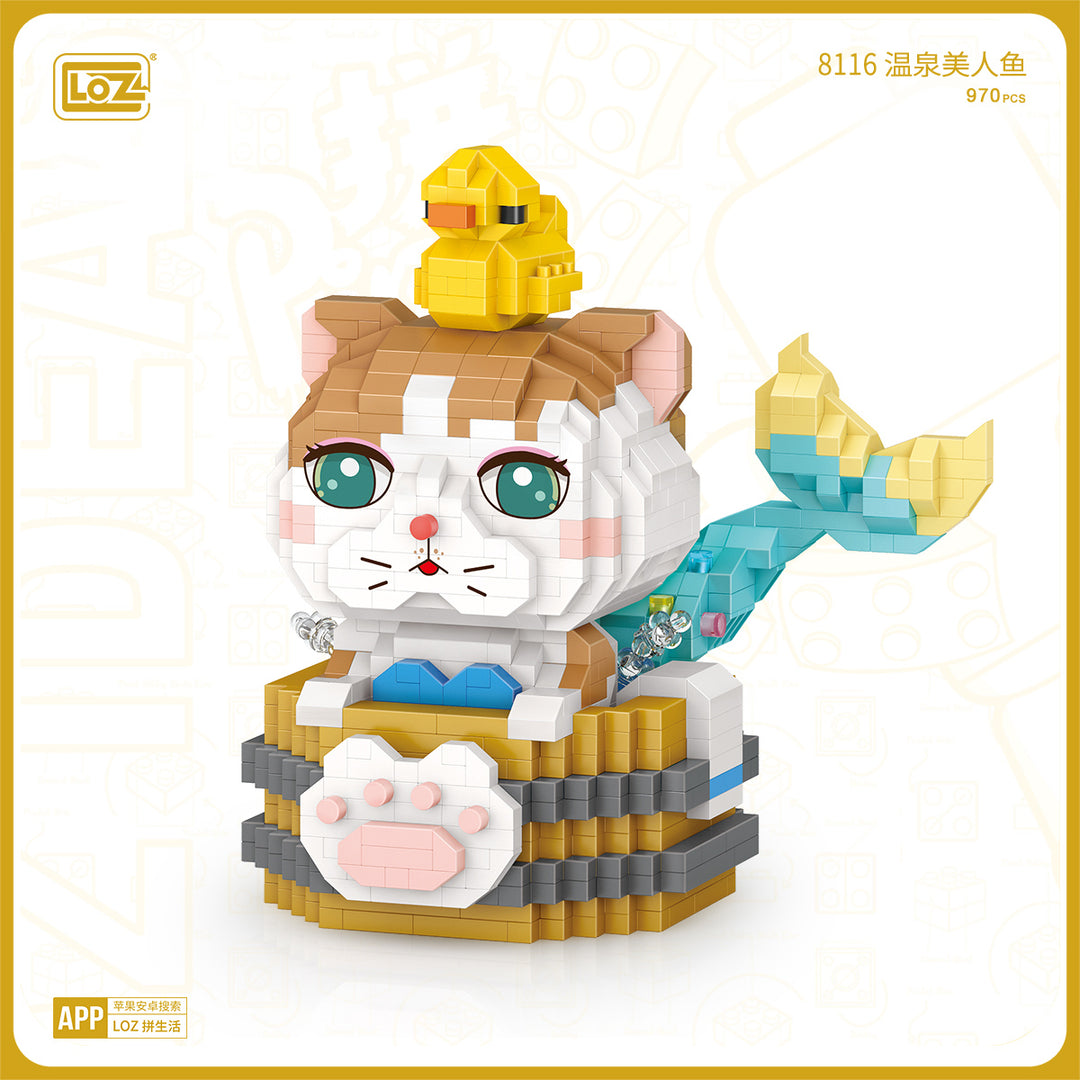 Hot Spring Mermaid (Set 8116) - heydaystoys