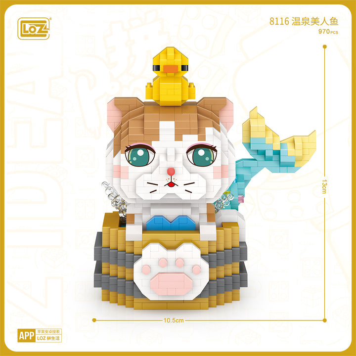 Hot Spring Mermaid (Set 8116) - heydaystoys