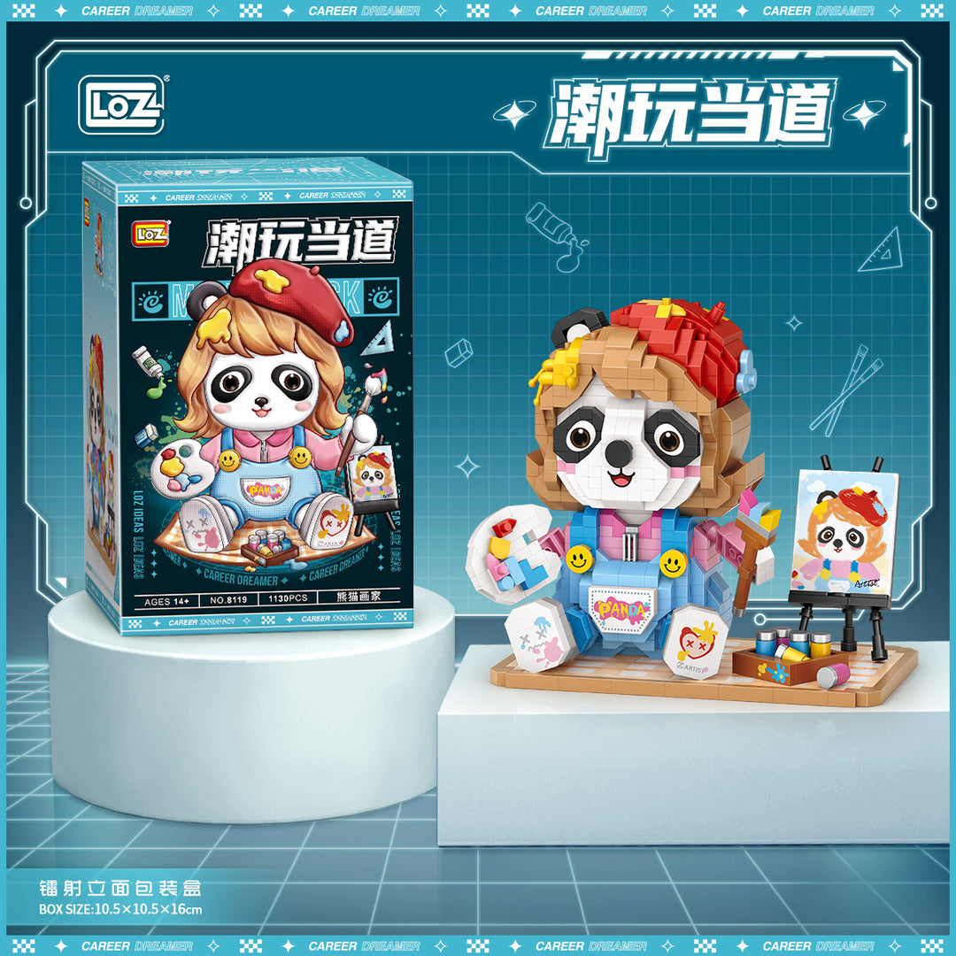 Panda Painter (Set 8119) - heydaystoys