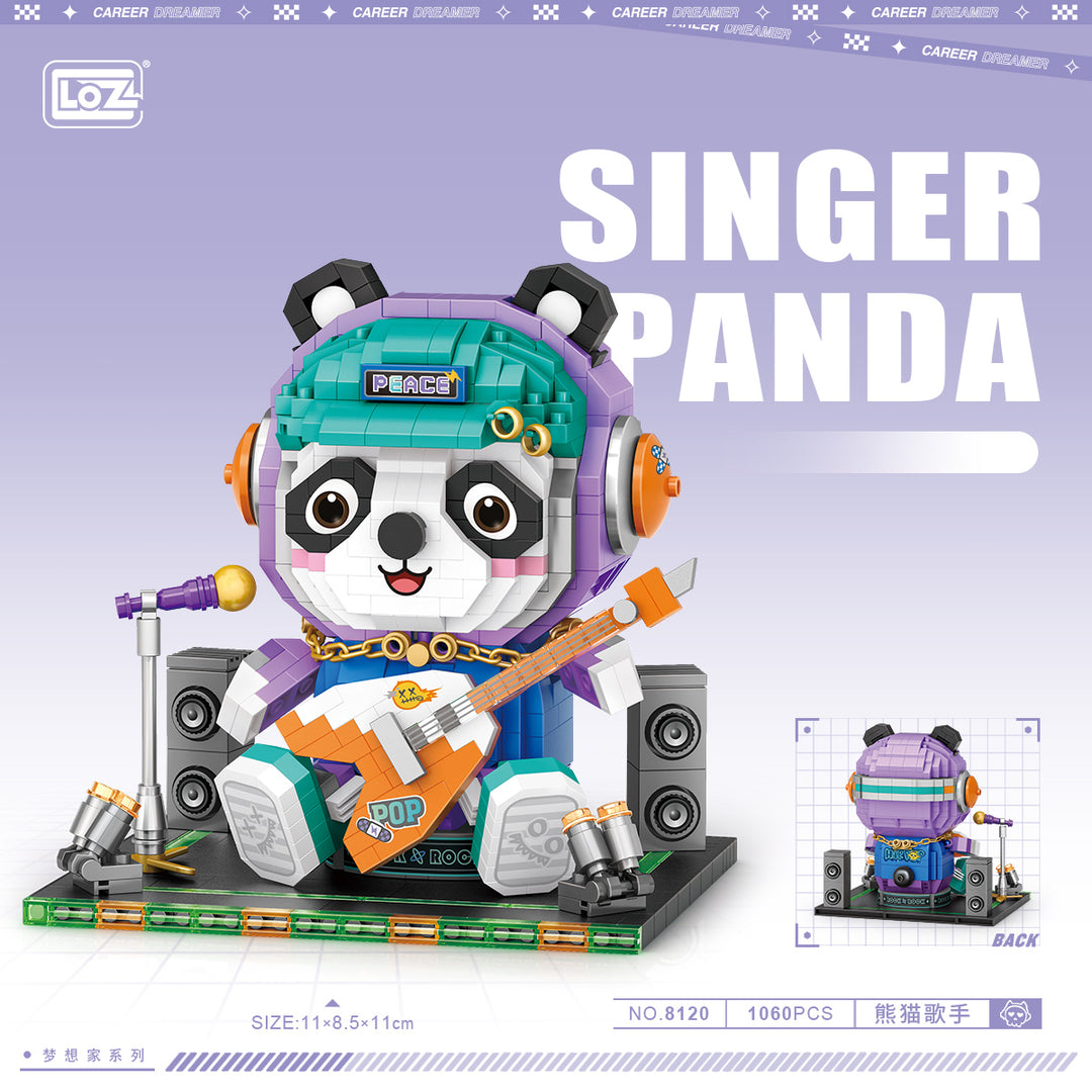 Panda Singer (Set 8120) - heydaystoys