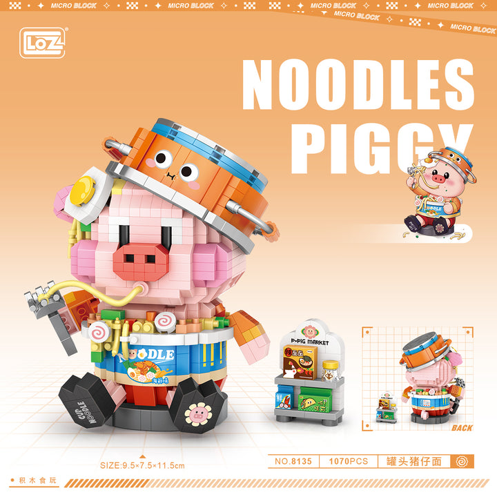 Noodles Piggy (Set 8135) - heydaystoys