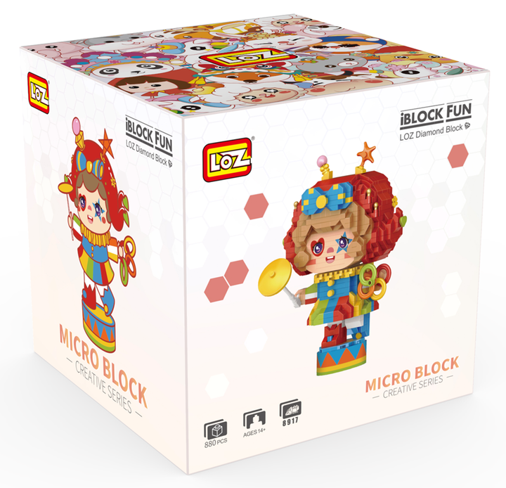 Clown Figure (Set 8917) - heydaystoys