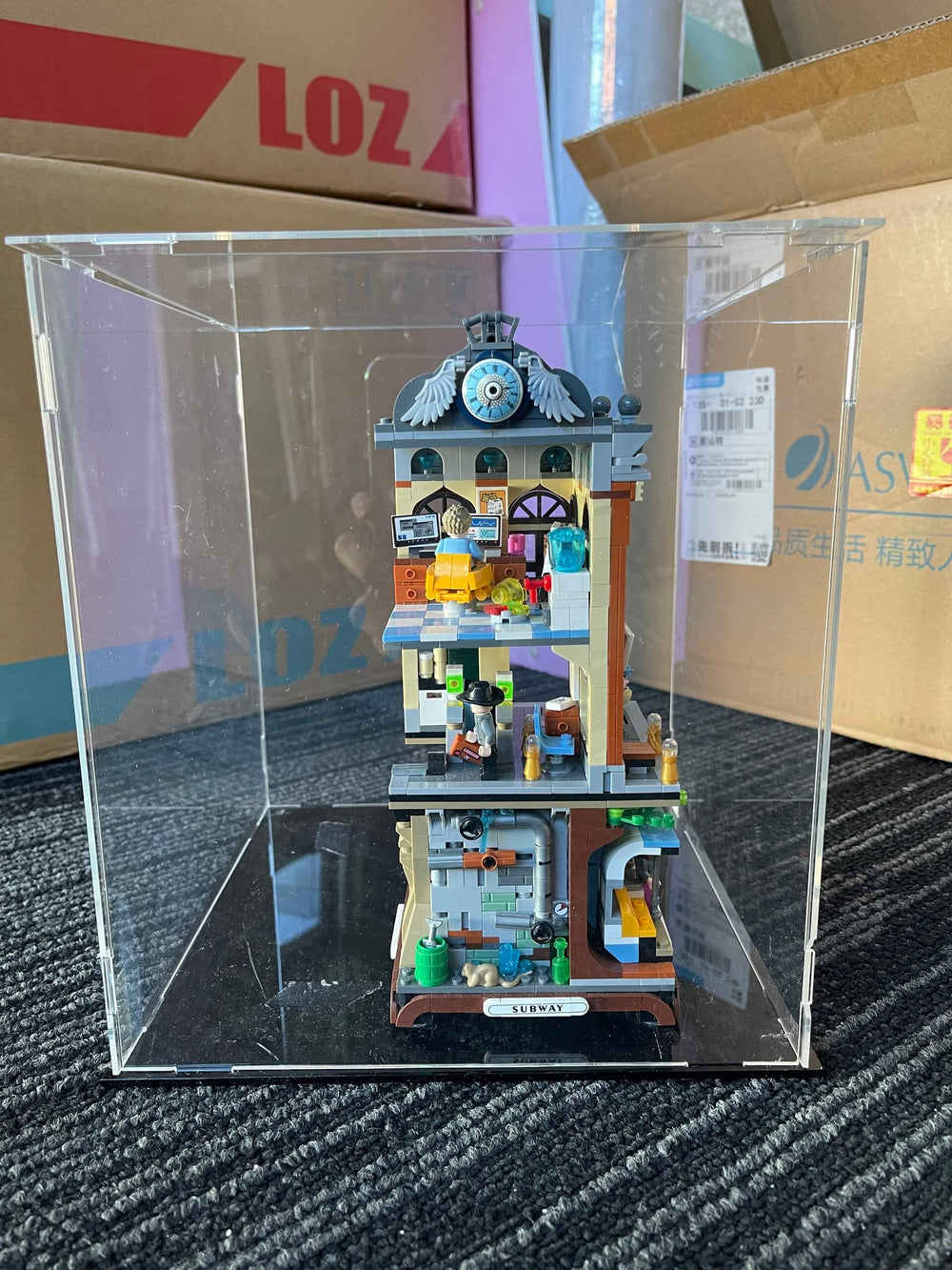 Display Square Case (Set 9922) - heydaystoys
