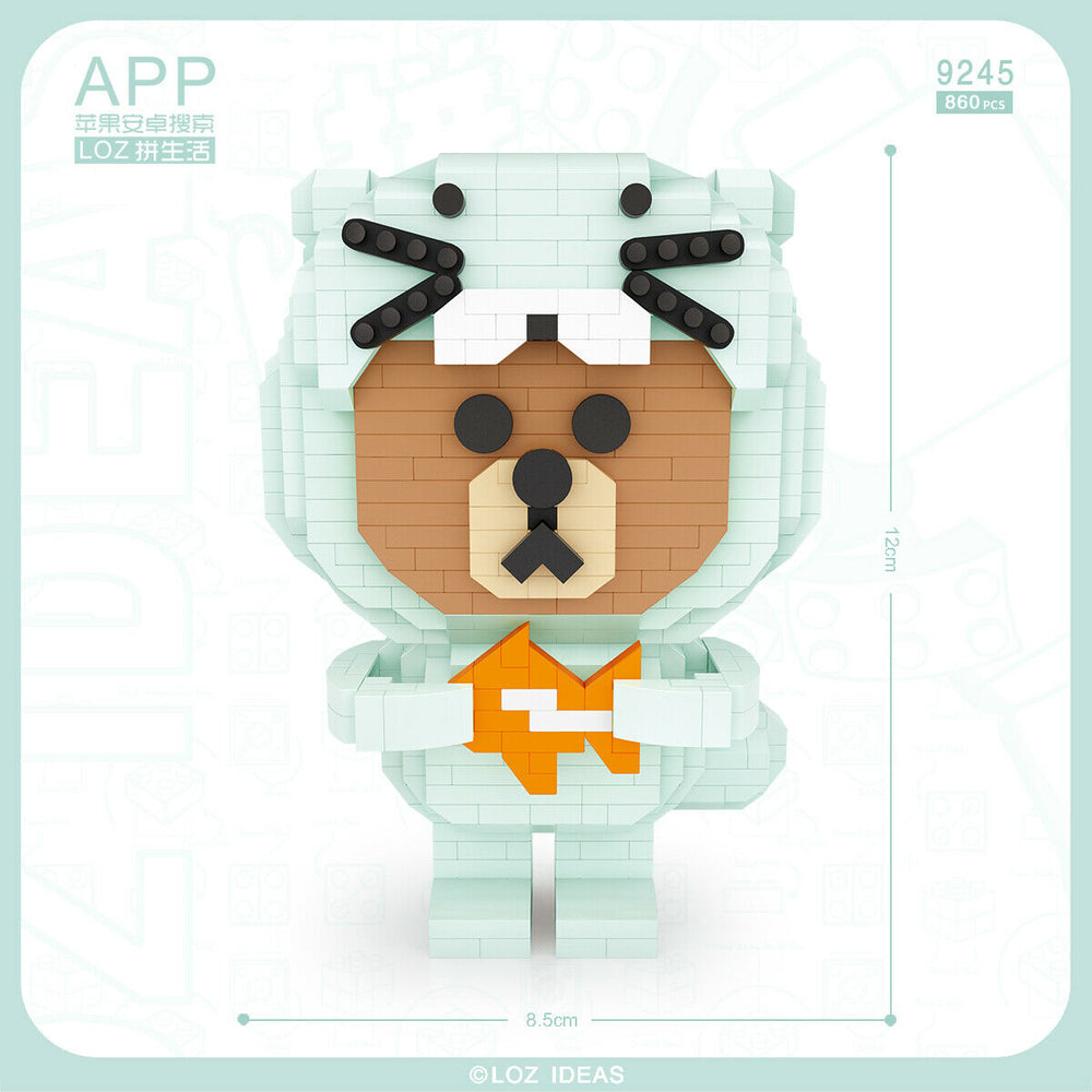 Bear in Polar Bear Costume (Set 9245) - heydaystoys