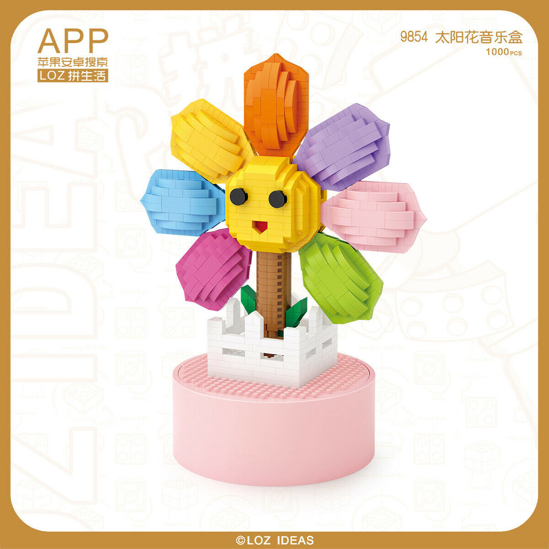 Sunflower Music Box (Set 9854) - heydaystoys
