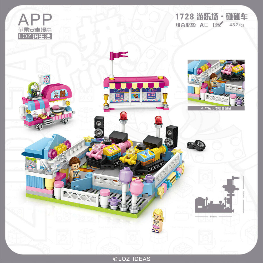 Theme Park Bumper Car (Set 1728) - heydaystoys