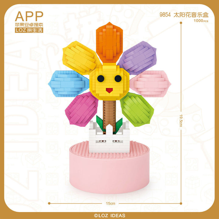 Sunflower Music Box (Set 9854) - heydaystoys