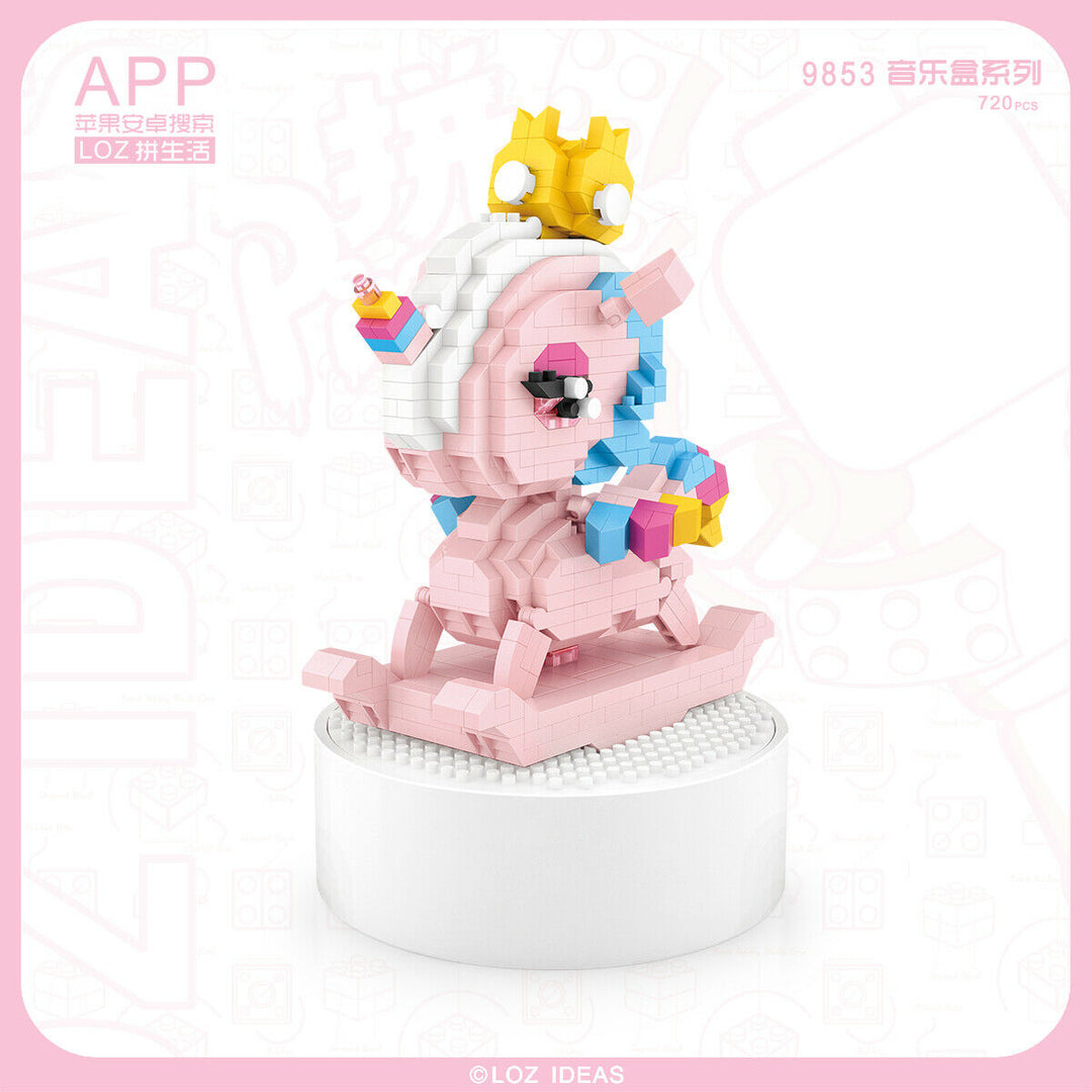 Unicorn Music Box (Set 9853) - heydaystoys