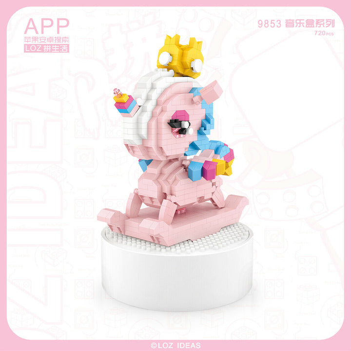Unicorn Music Box (Set 9853) - heydaystoys