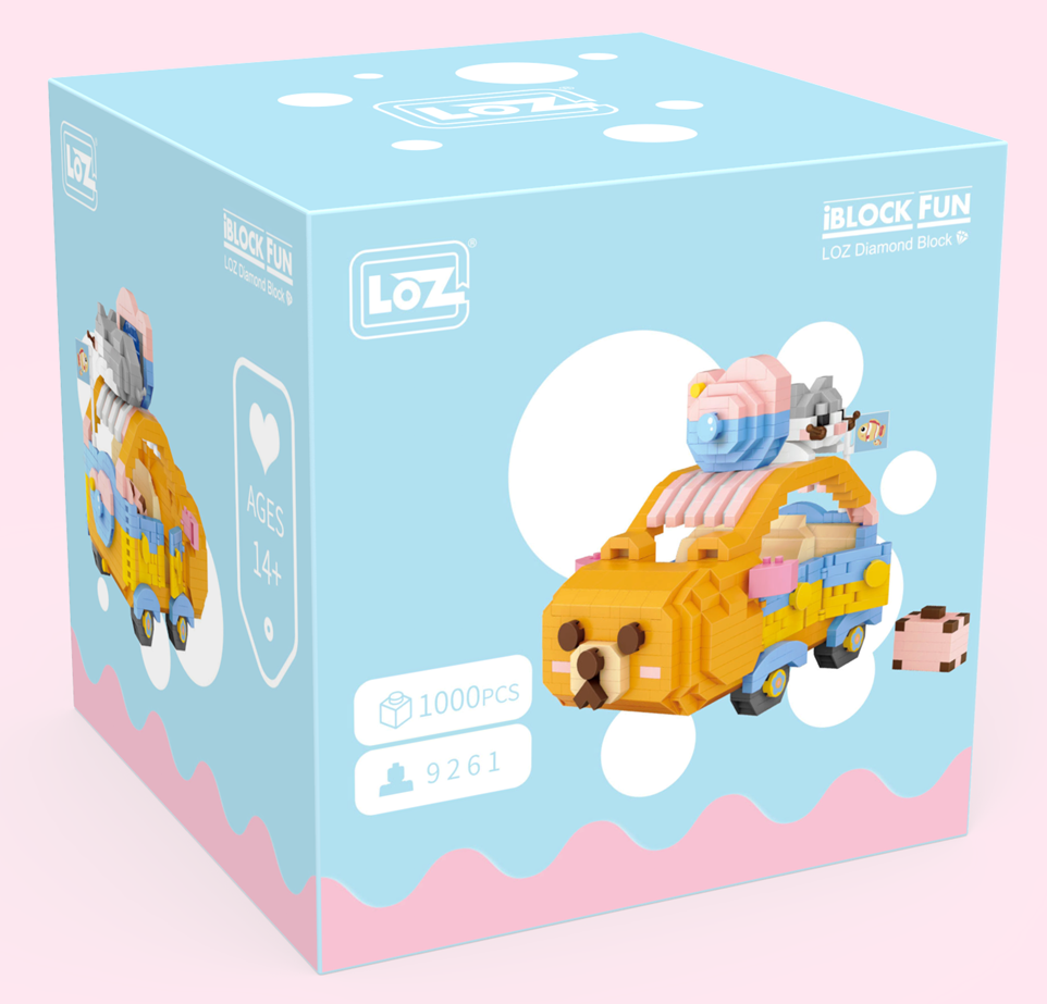 Bear Car (Set 9261) - heydaystoys