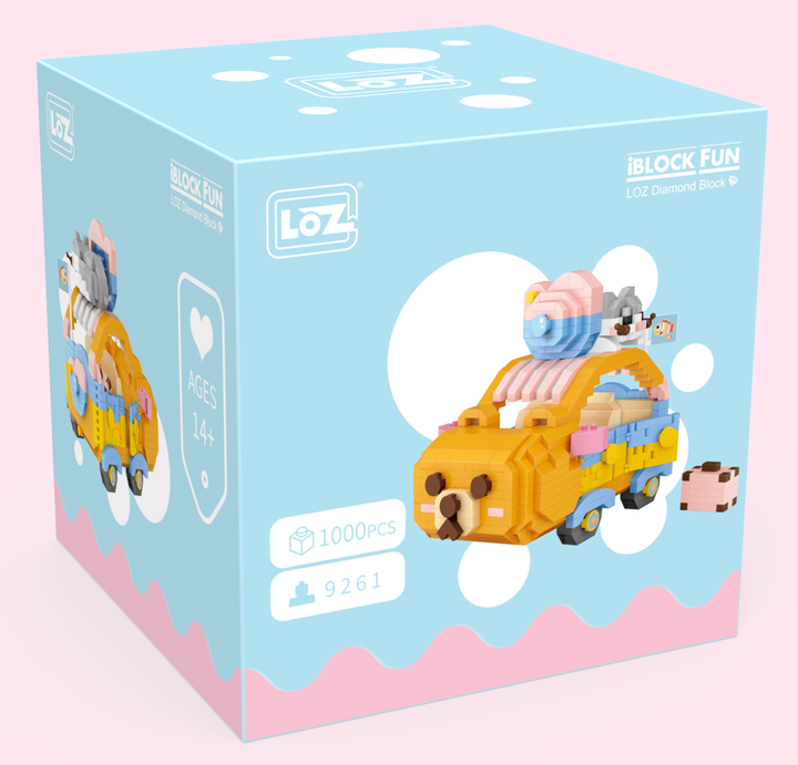 Bear Car (Set 9261) - heydaystoys