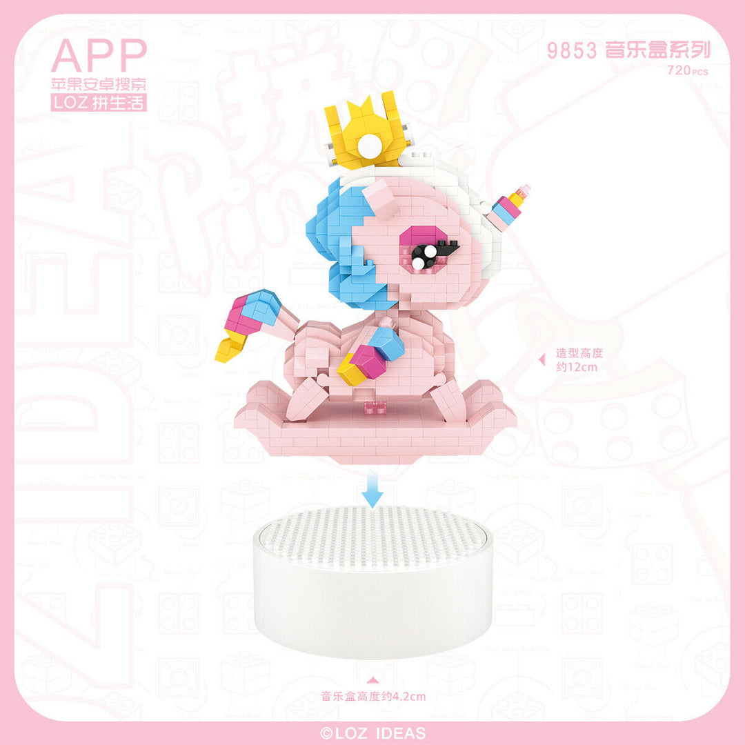 Unicorn Music Box (Set 9853) - heydaystoys