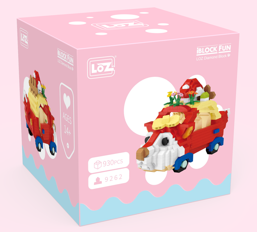 Fox car (Set 9262) - heydaystoys
