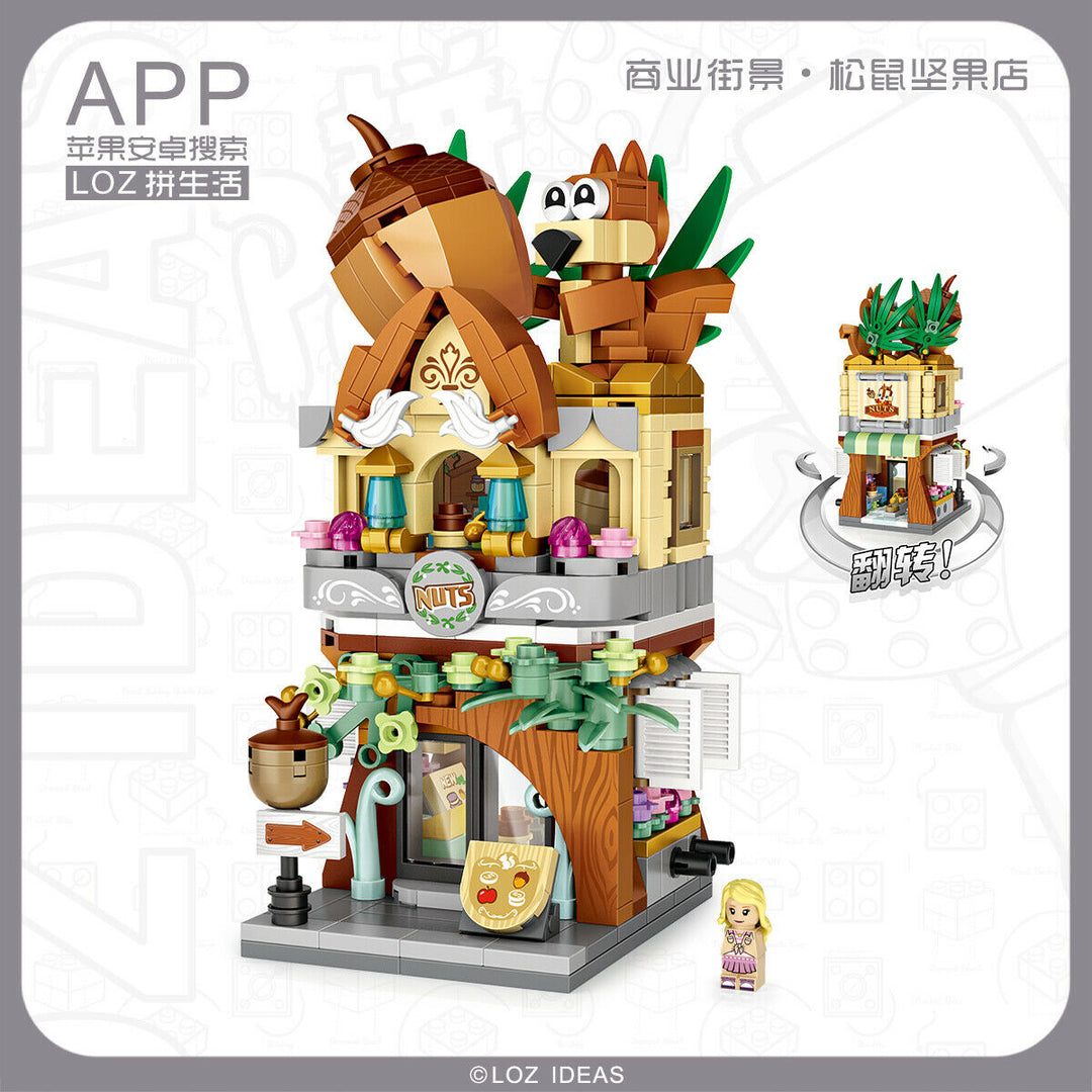 Nut Shop Building (Set 1641) - heydaystoys