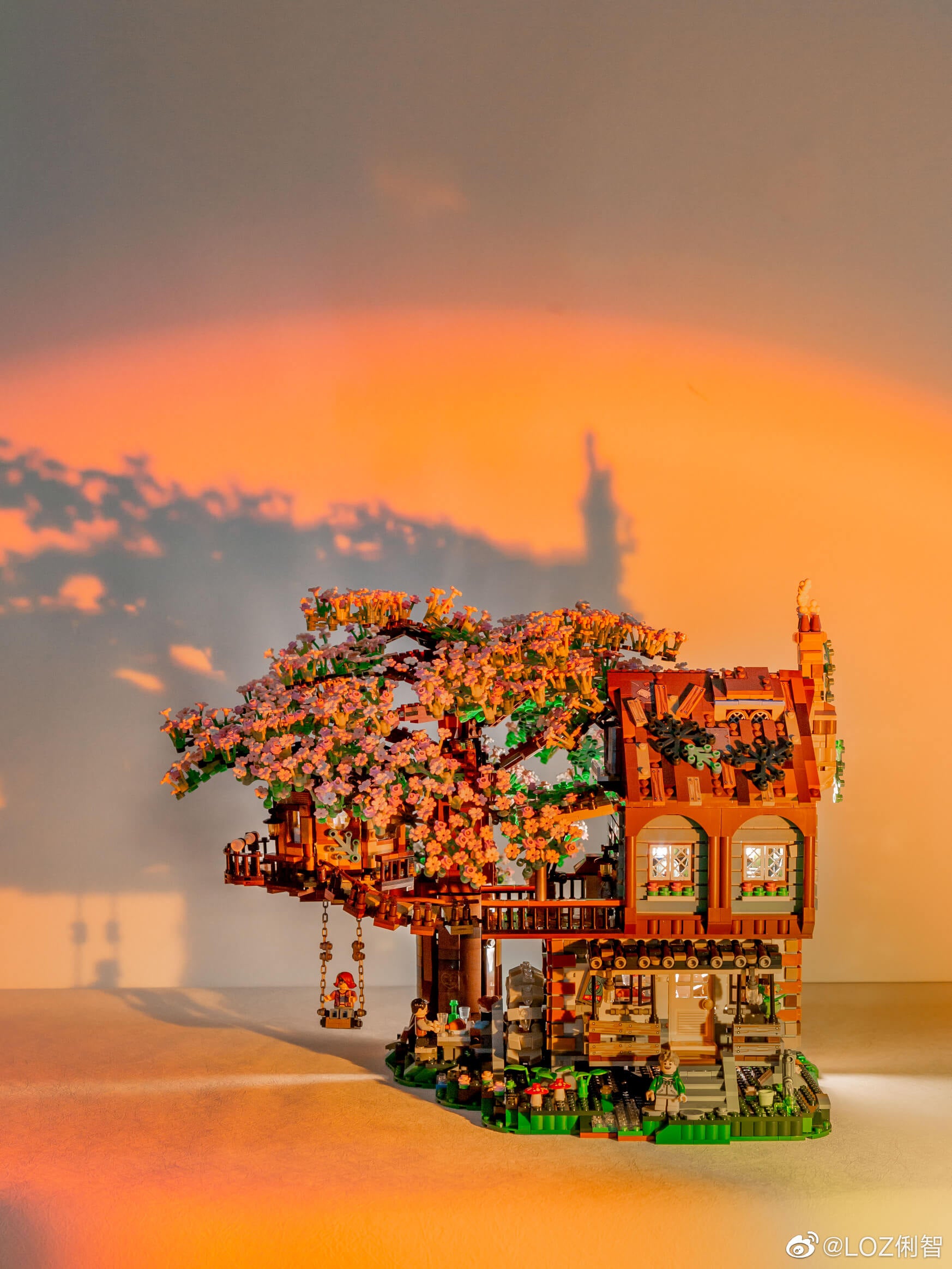 Loz Mini Tree House Blocks (Set 1033) – Heydaystoys