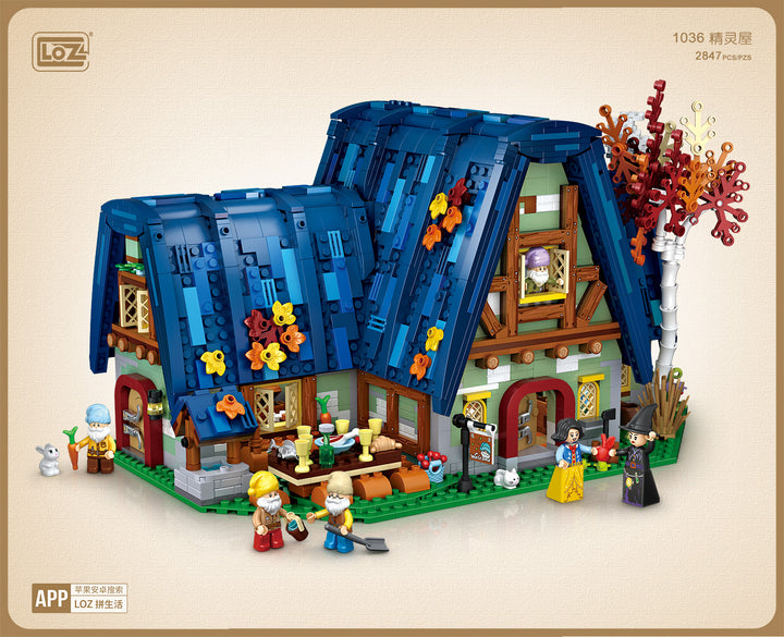 LOZ Fairy House Micro-Blocks Building Kit (Set 1036)