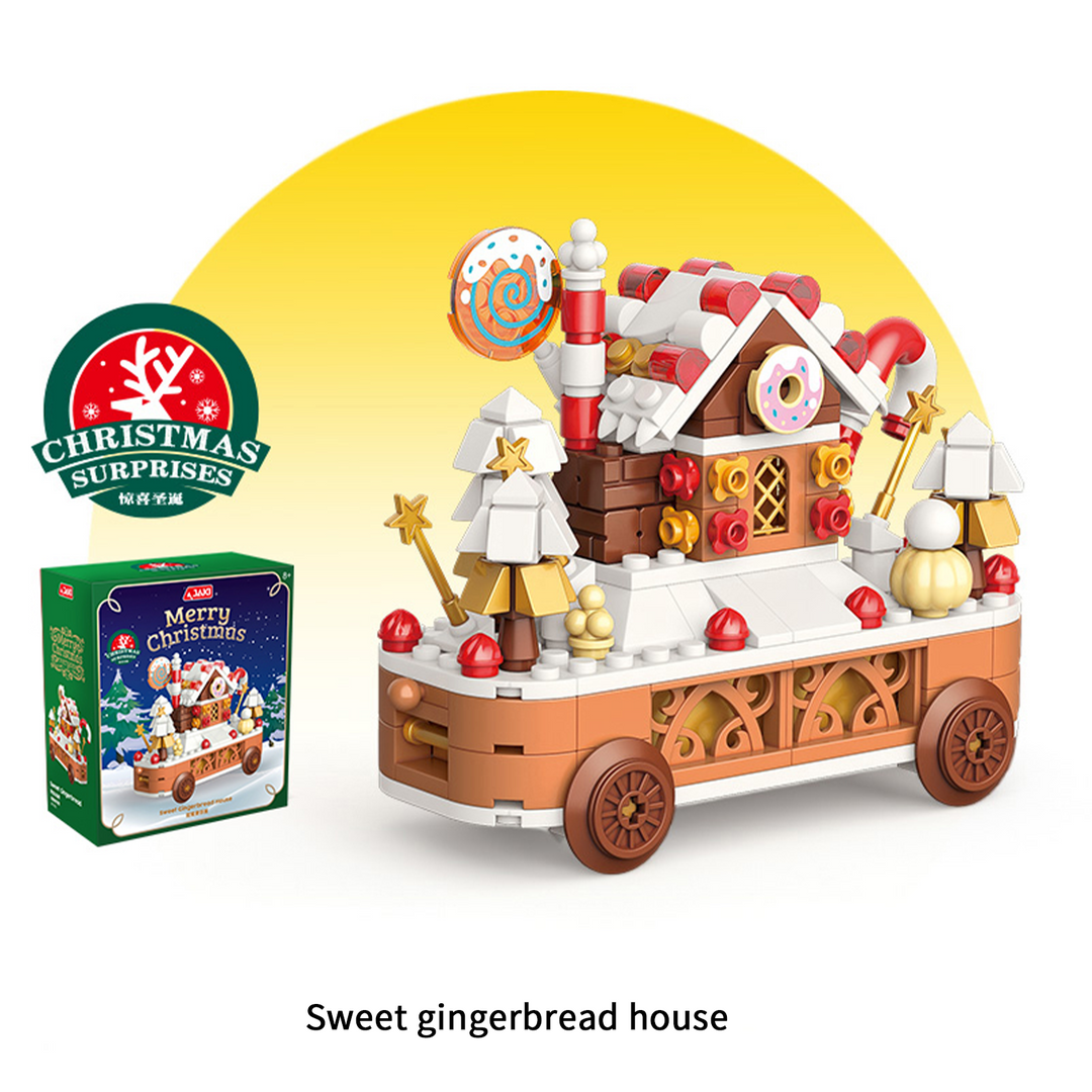 Christmas Train Building Block  (Set JK5165)