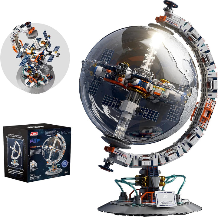 Breaking Dawn Globe DIY Puzzle Assembling Toys Boys Gift Building Blocks Sets