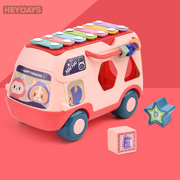 Musical Activity Bus for Toddlers (Set K105)