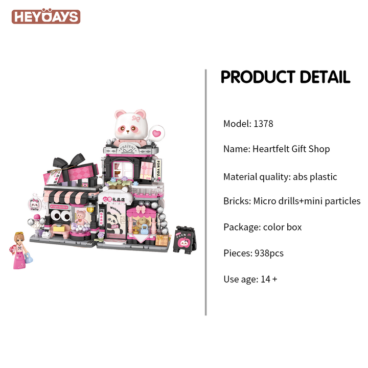 Heartfelt Gift Shop & Big Orange Cat Society (Set 1377-1378)