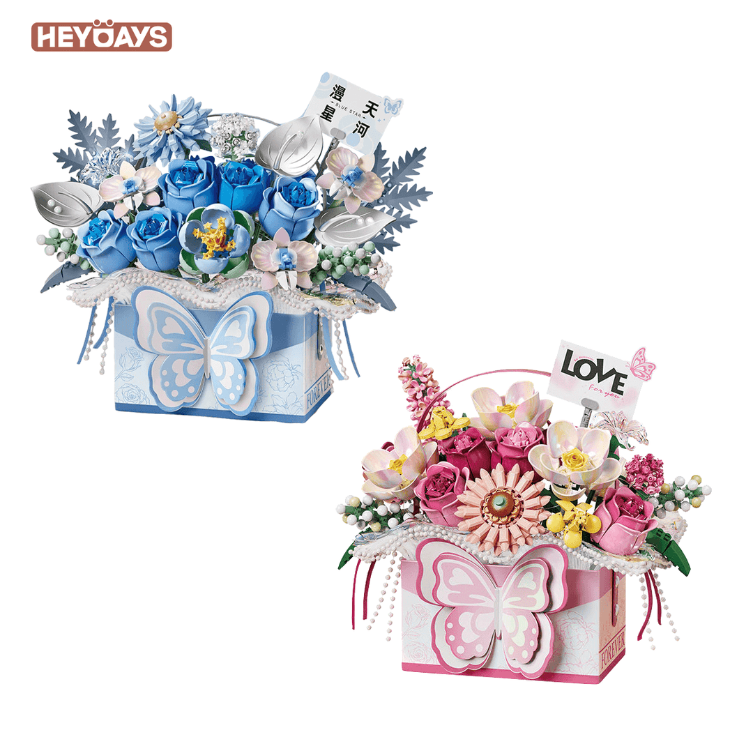 LOZ Butterfly Bouquet Gift Box (Set 1967)