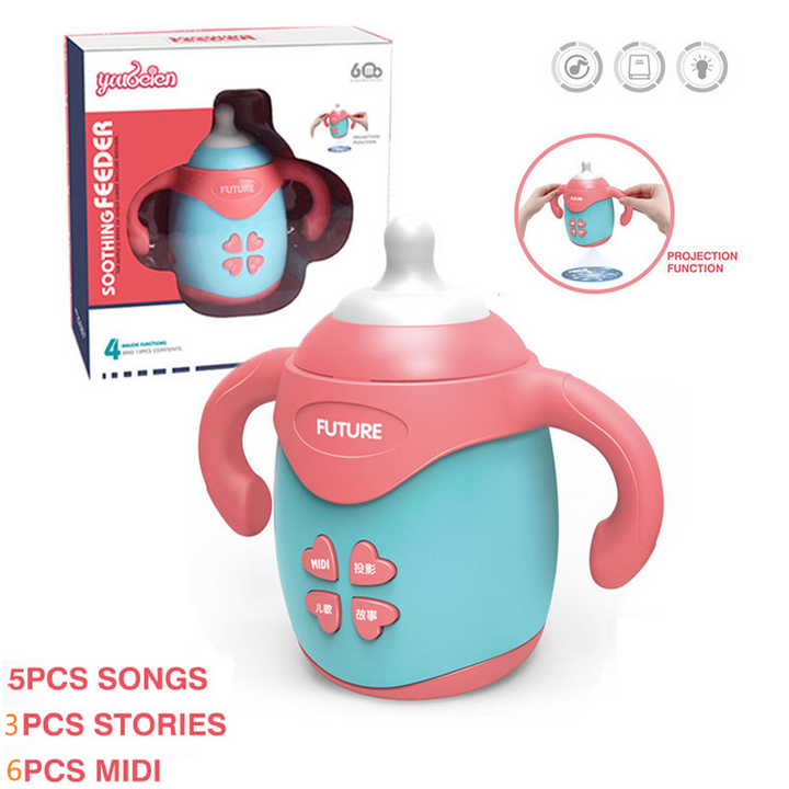 Baby Soothing Projection Bottle Toy (Set K100)