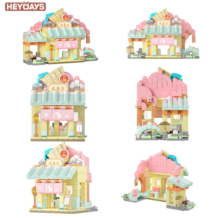 Chibi Maruko-chan Mini Store Building Block Set