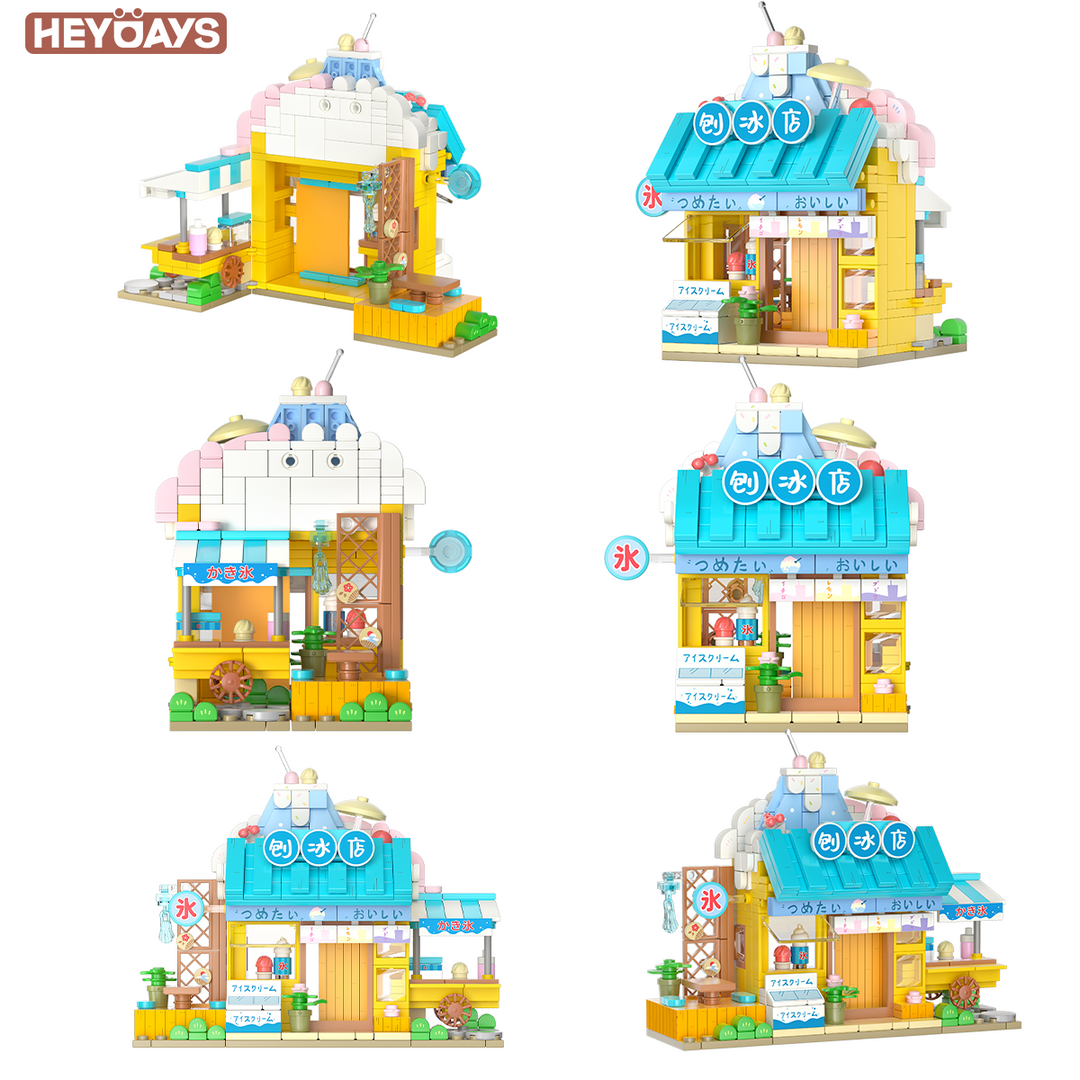Chibi Maruko-chan Mini Store Building Block Set