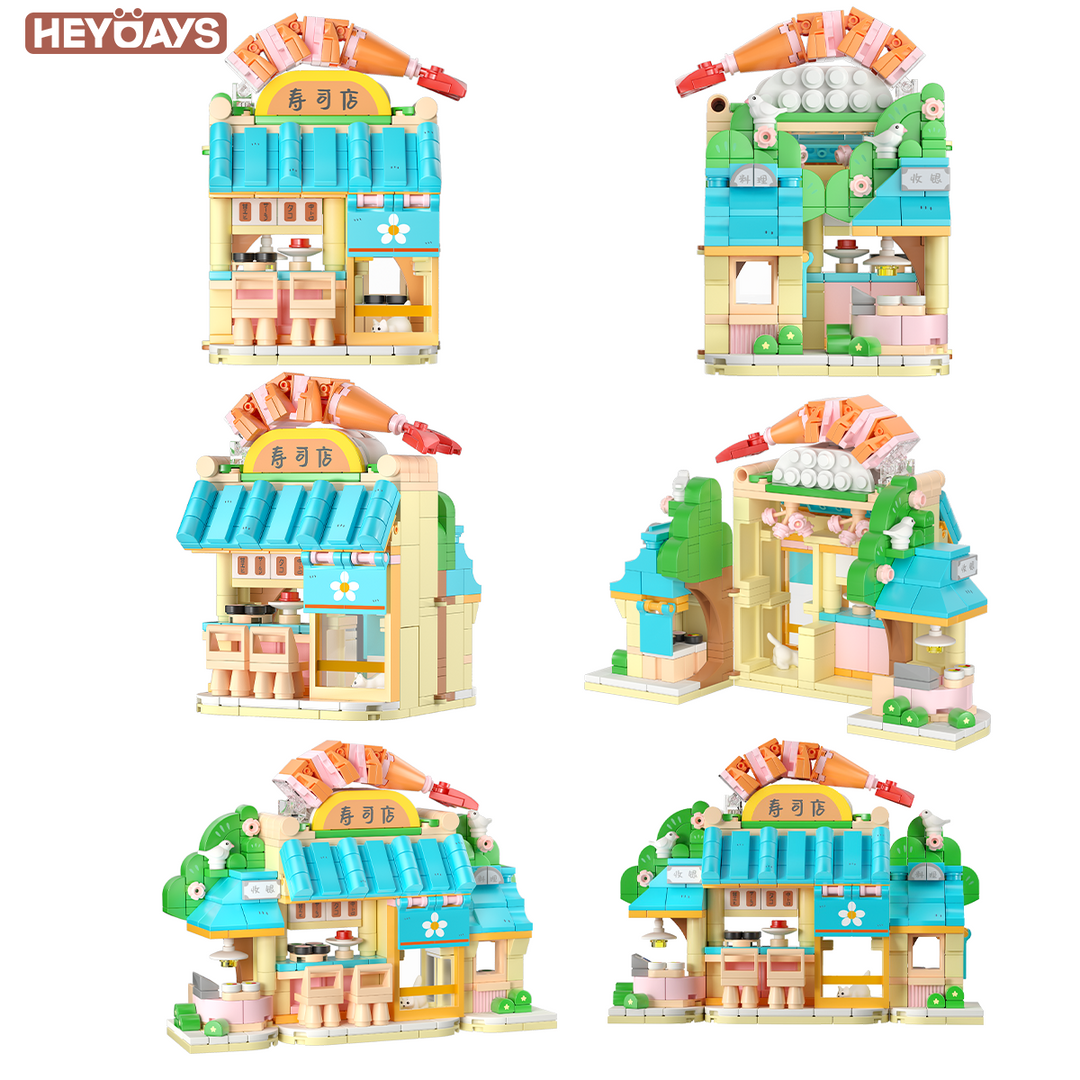Chibi Maruko-chan Mini Store Building Block Set