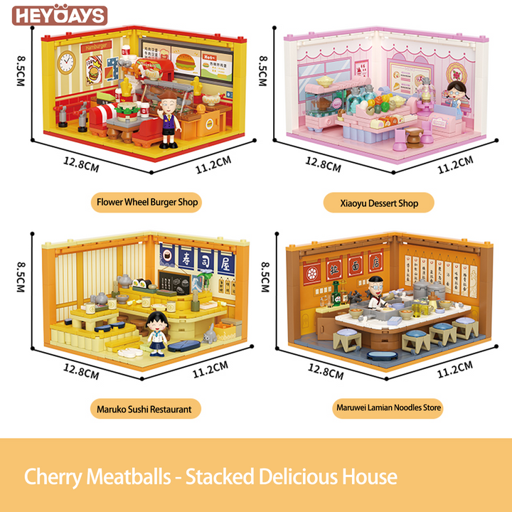 Chibi Maruko-chan Mini Building Blocks Store Series