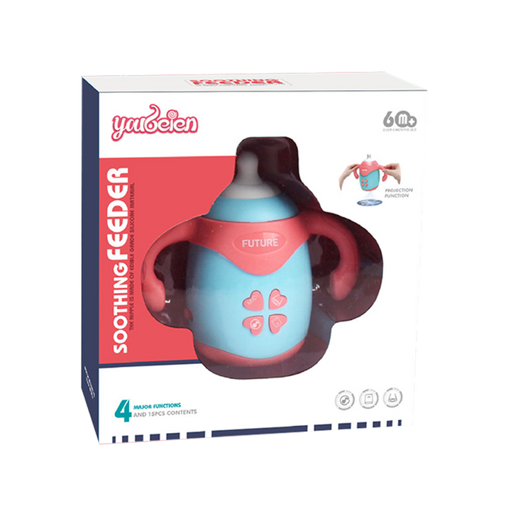 Baby Soothing Projection Bottle Toy (Set K100)